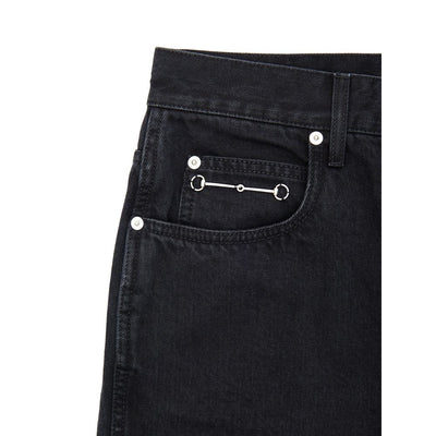 Gucci Schwarze Baumwolljeans Denim