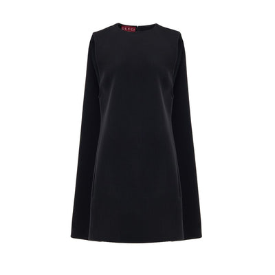 Gucci Schwarzes Wollkleid