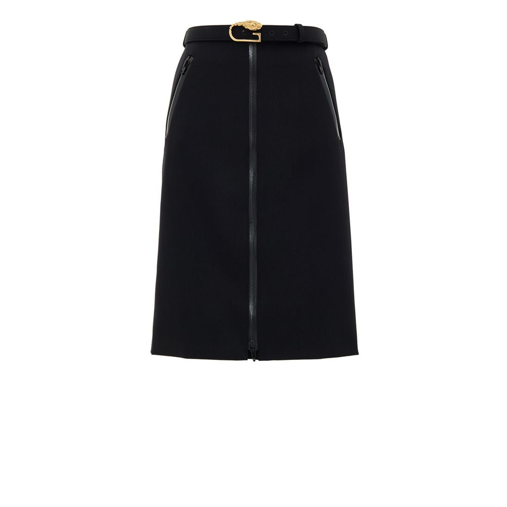 Gucci Schwarzer Rock aus Wolle