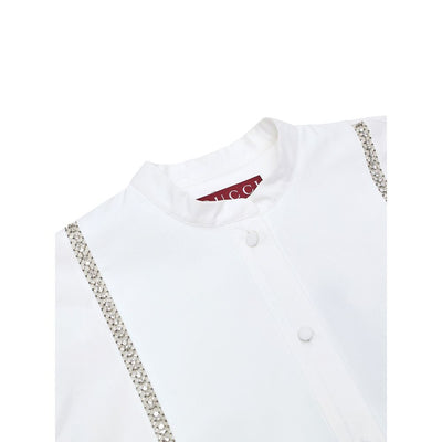 Gucci Weißes Baumwollhemd