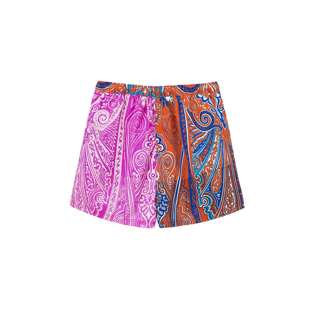Etro Mehrfarbige Polyamid-Badeshorts