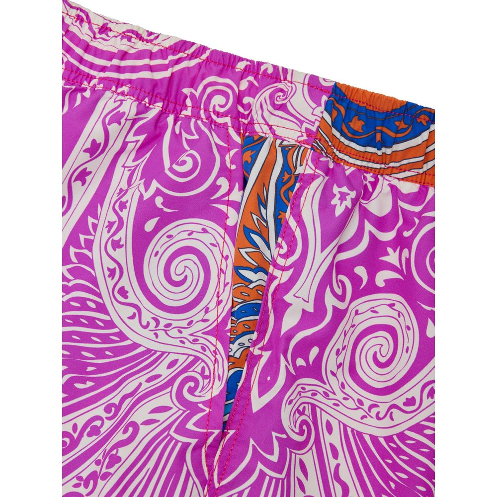 Etro Mehrfarbige Polyamid-Badeshorts