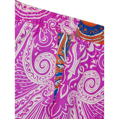Etro Mehrfarbige Polyamid-Badeshorts