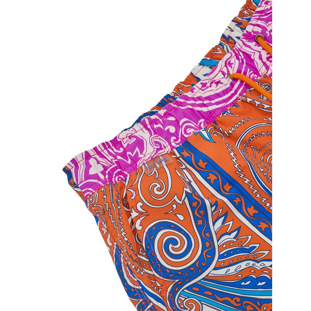 Etro Mehrfarbige Polyamid-Badeshorts