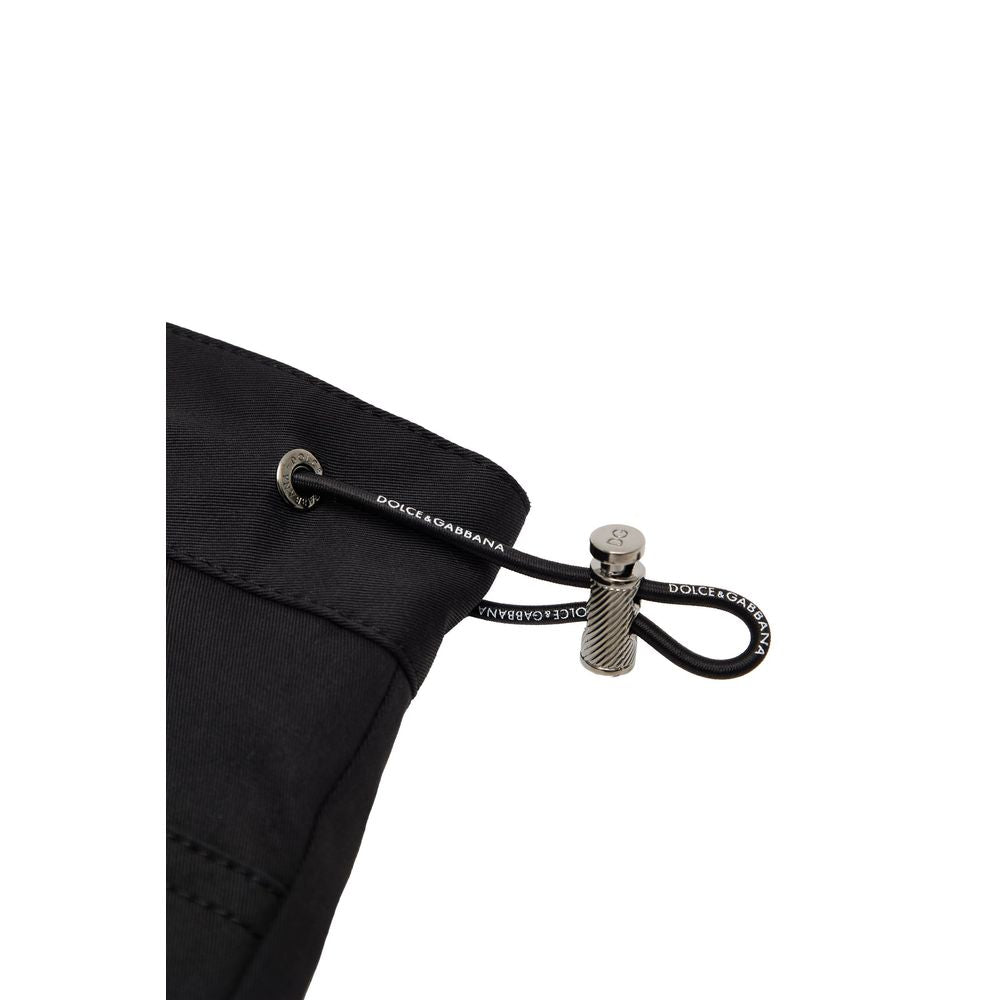 Dolce & Gabbana Schwarze Cargo-Hose aus Baumwolle
