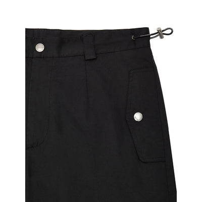 Dolce & Gabbana Schwarze Cargo-Hose aus Baumwolle