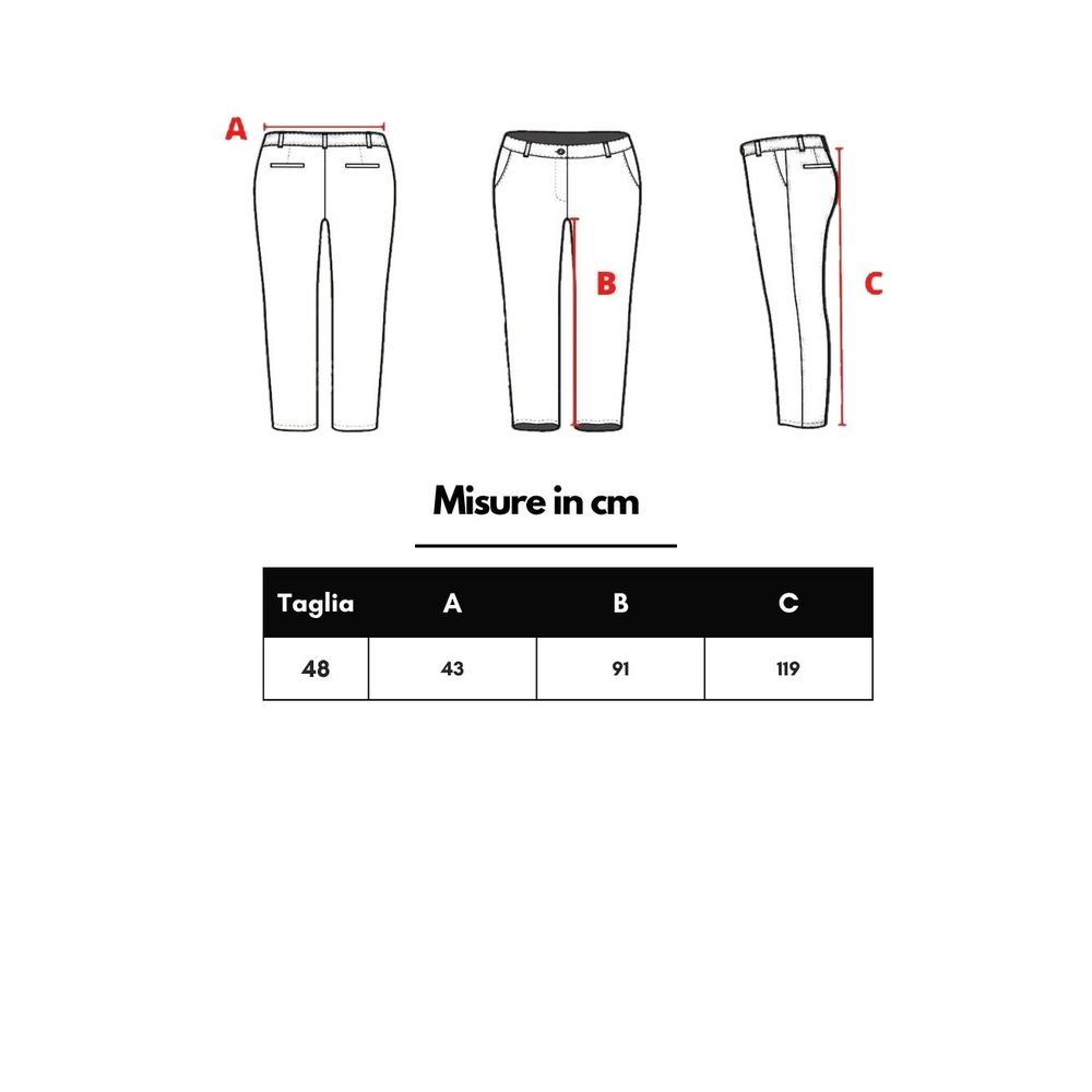 Dolce & Gabbana Schwarze Cargo-Hose aus Baumwolle