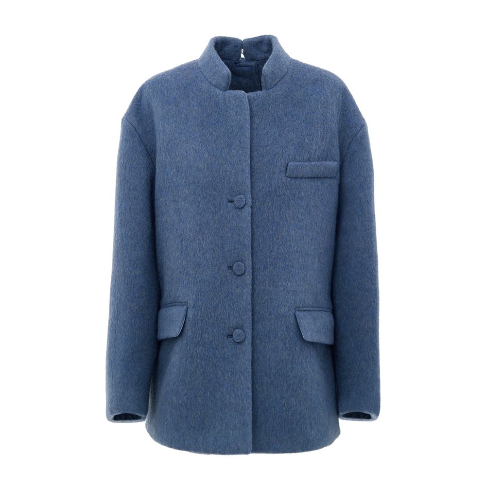 Gucci Hellblaue Wolljacken &amp