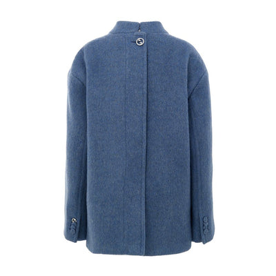 Gucci Hellblaue Wolljacken &amp