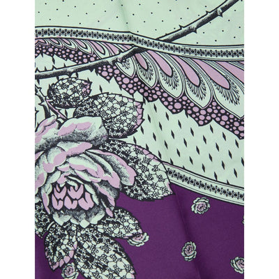 Gucci Grüne Seidenhose