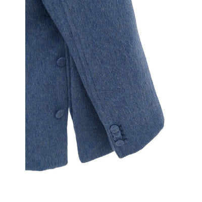 Gucci Hellblaue Wolljacken &amp