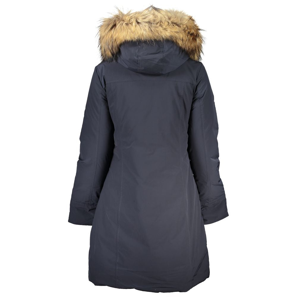 Woolrich Blaue Baumwolljacken &amp