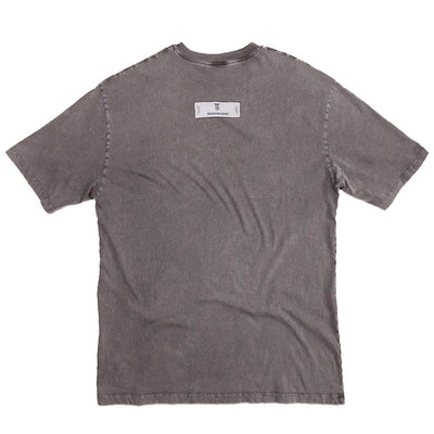 Diego Venturino T-Shirt aus grauer Baumwolle