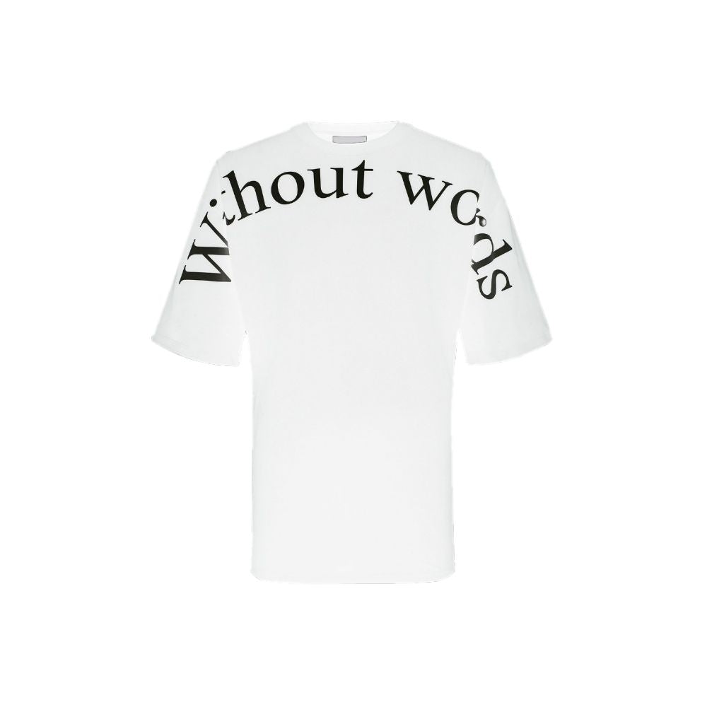 Diego Venturino T-Shirt aus weißer Baumwolle