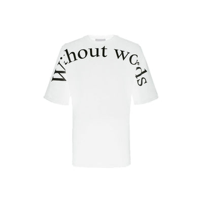 Diego Venturino T-Shirt aus weißer Baumwolle