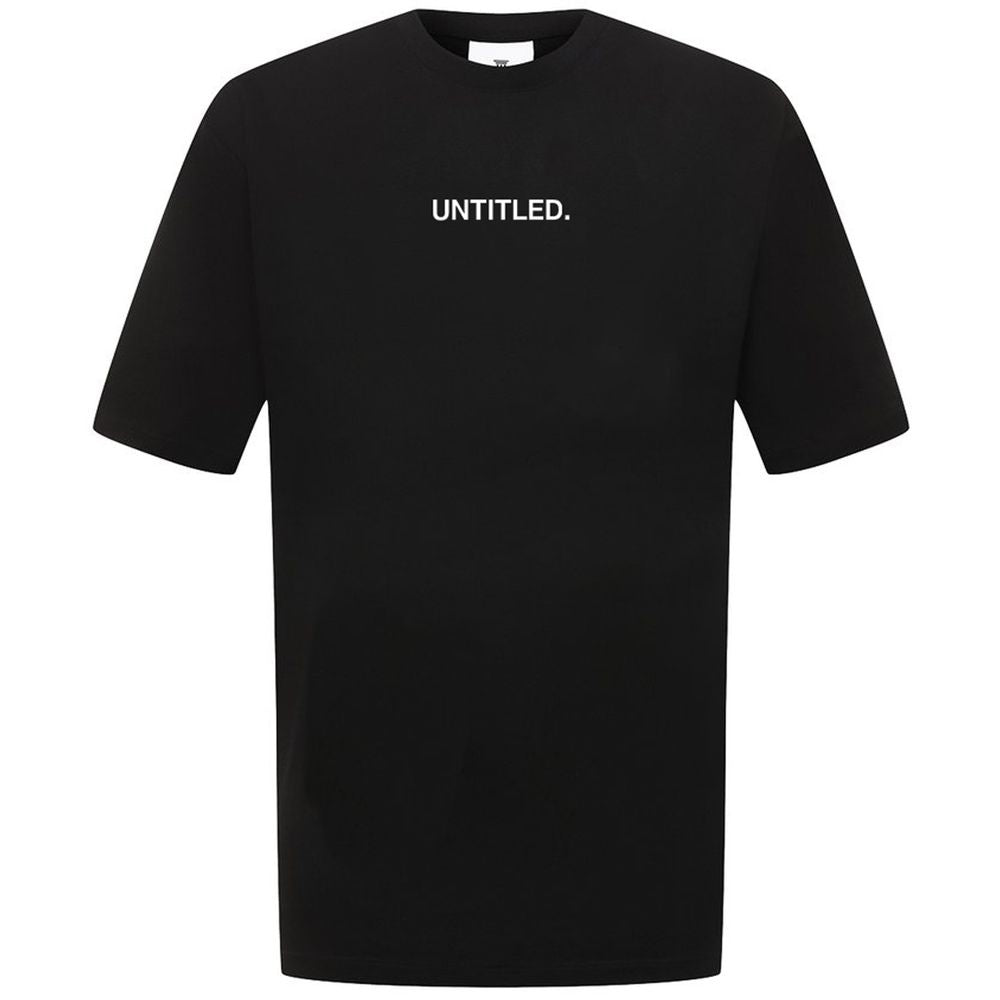 Diego Venturino Schwarzes T-Shirt aus Baumwolle