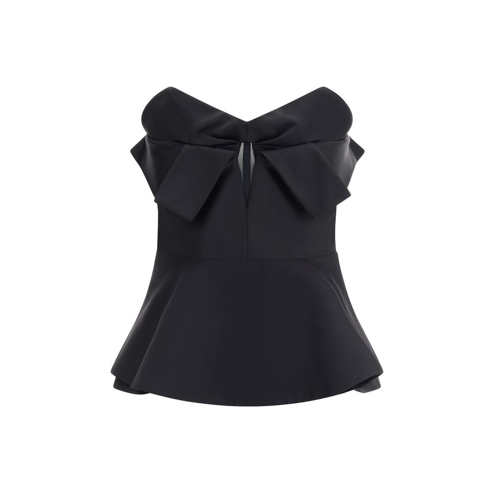Alexander McQueen Ärmelloses Korsett-Top