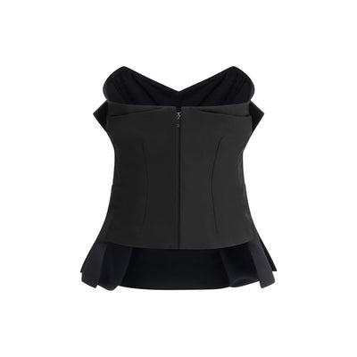 Alexander McQueen Ärmelloses Korsett-Top