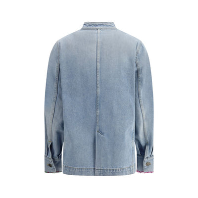Valentino Jeansjacke mit Stickerei