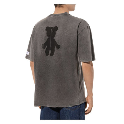 Diego Venturino T-Shirt aus grauer Baumwolle