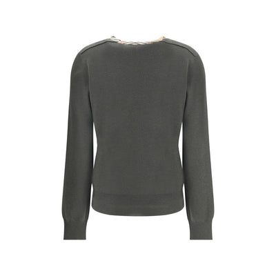 Burberry Wollpullover mit Karo