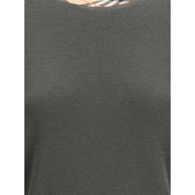 Burberry Wollpullover mit Karo