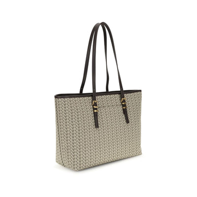 Michael Kors Quinn große Jacquard-Logo Tote Bag