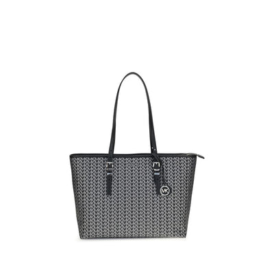Michael Kors Quinn große Jacquard-Logo Tote Bag