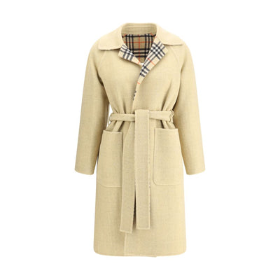 Burberry Beidseitig tragbarer Wollmantel