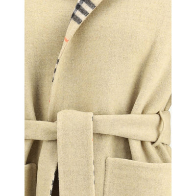 Burberry Beidseitig tragbarer Wollmantel