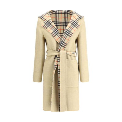 Burberry Beidseitig tragbarer Wollmantel