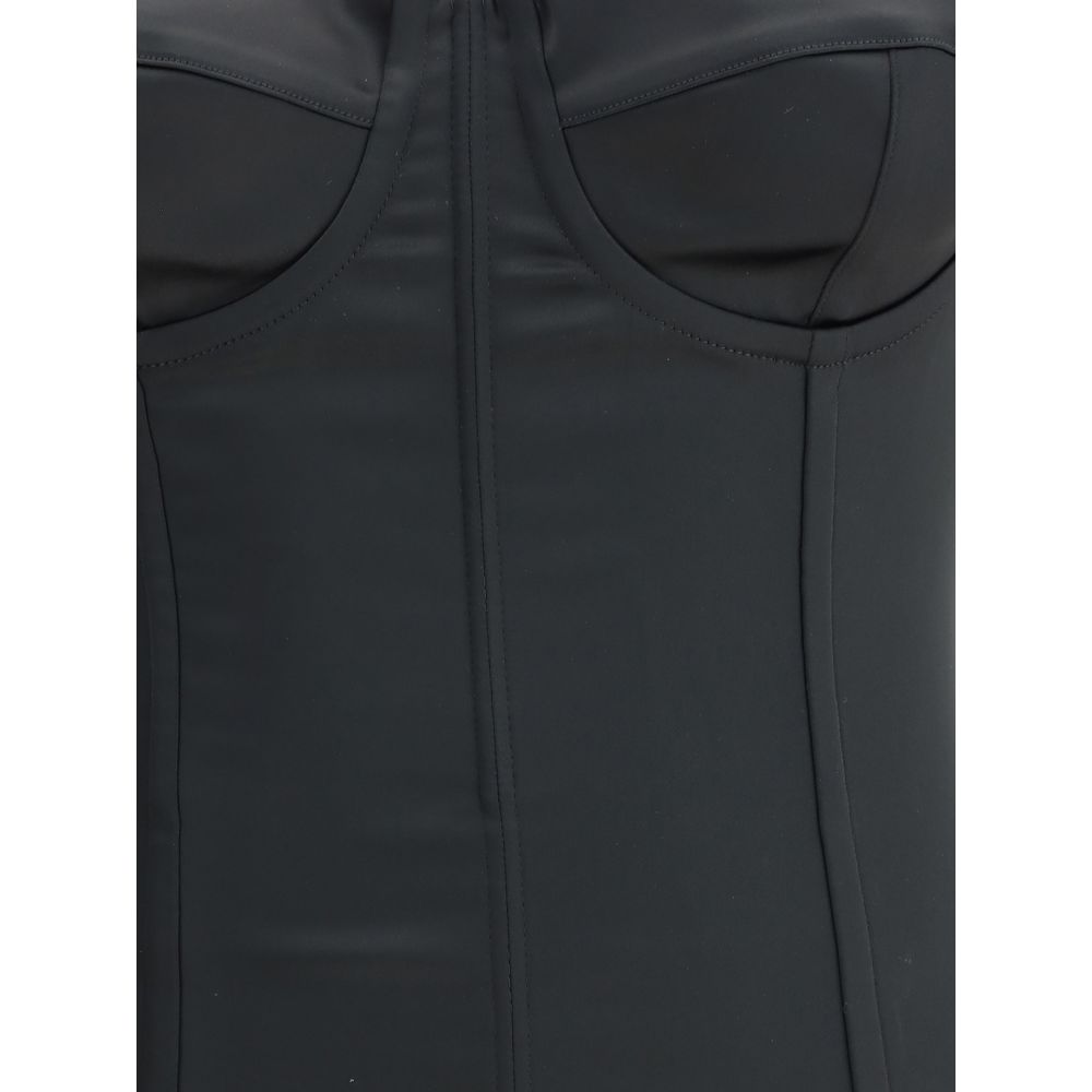 Dolce & Gabbana Tailliertes Mieder Kleid