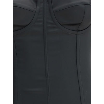 Dolce & Gabbana Tailliertes Mieder Kleid