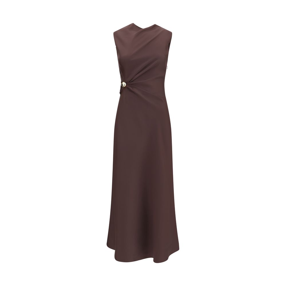 Loulou De Saison Midikleid aus Seide