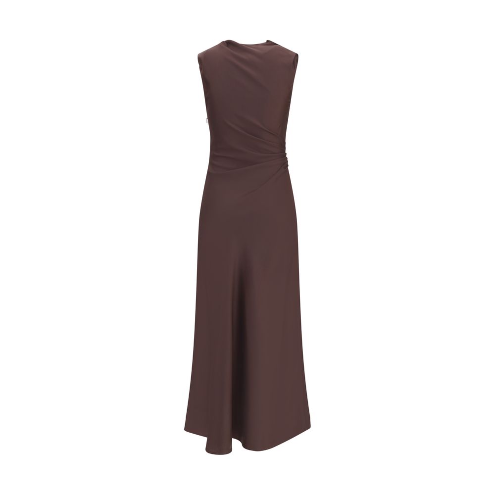 Loulou De Saison Midikleid aus Seide