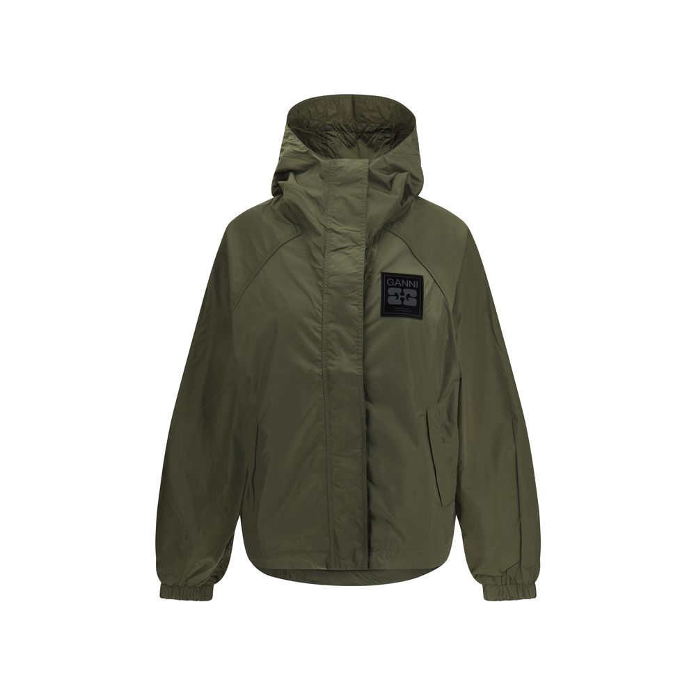 Ganni Wasserdichte Jacke