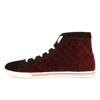 Dolce & Gabbana Sneaker aus rotem Kalbsleder