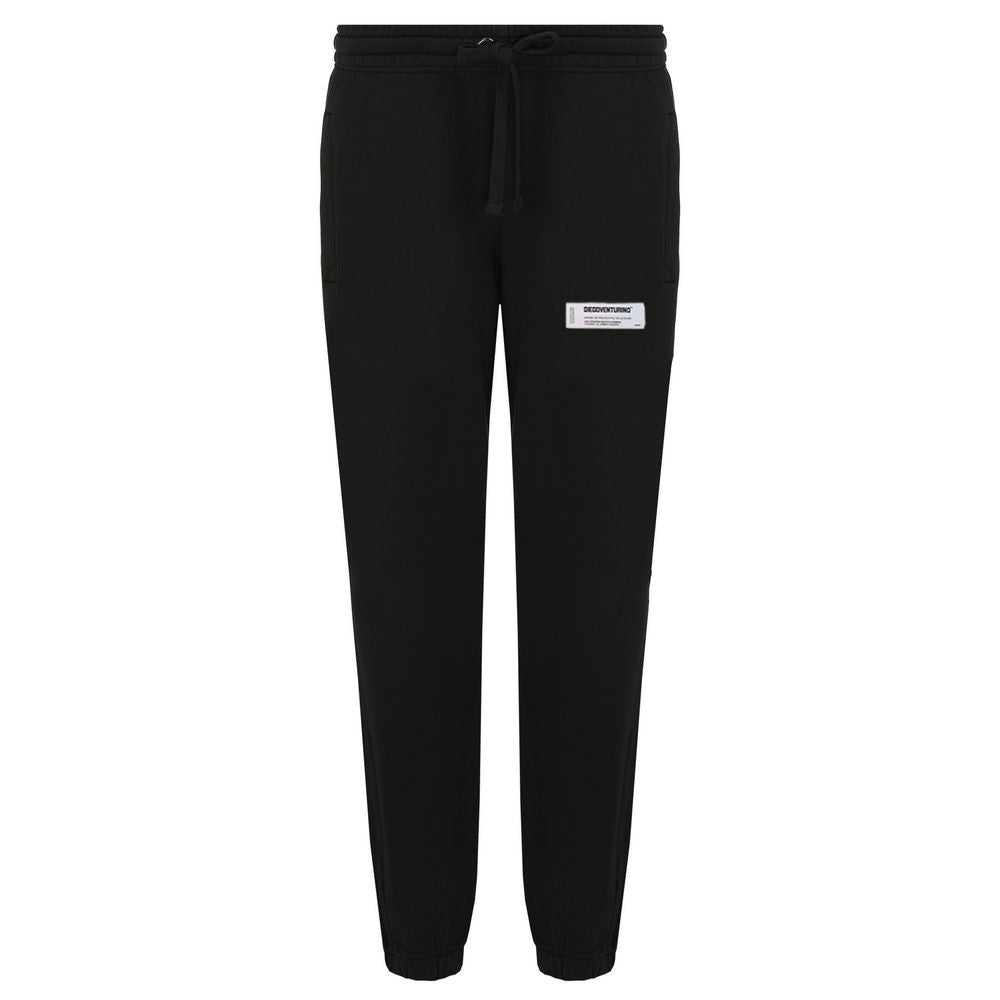 Diego Venturino Schwarze Baumwolljeans &amp