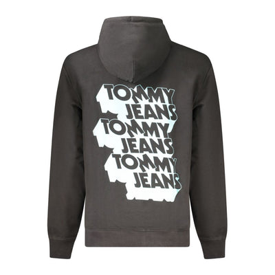Tommy Hilfiger Schwarzer Baumwoll-Hoodie für Männer