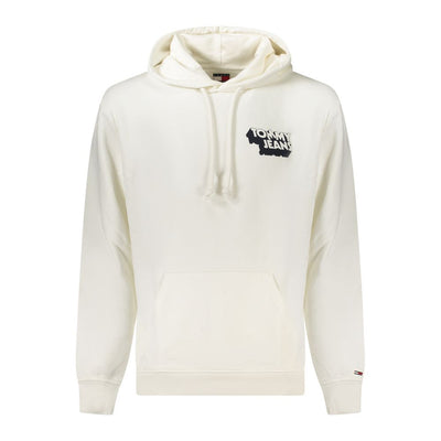 Tommy Hilfiger Weißer Baumwollpullover für Männer