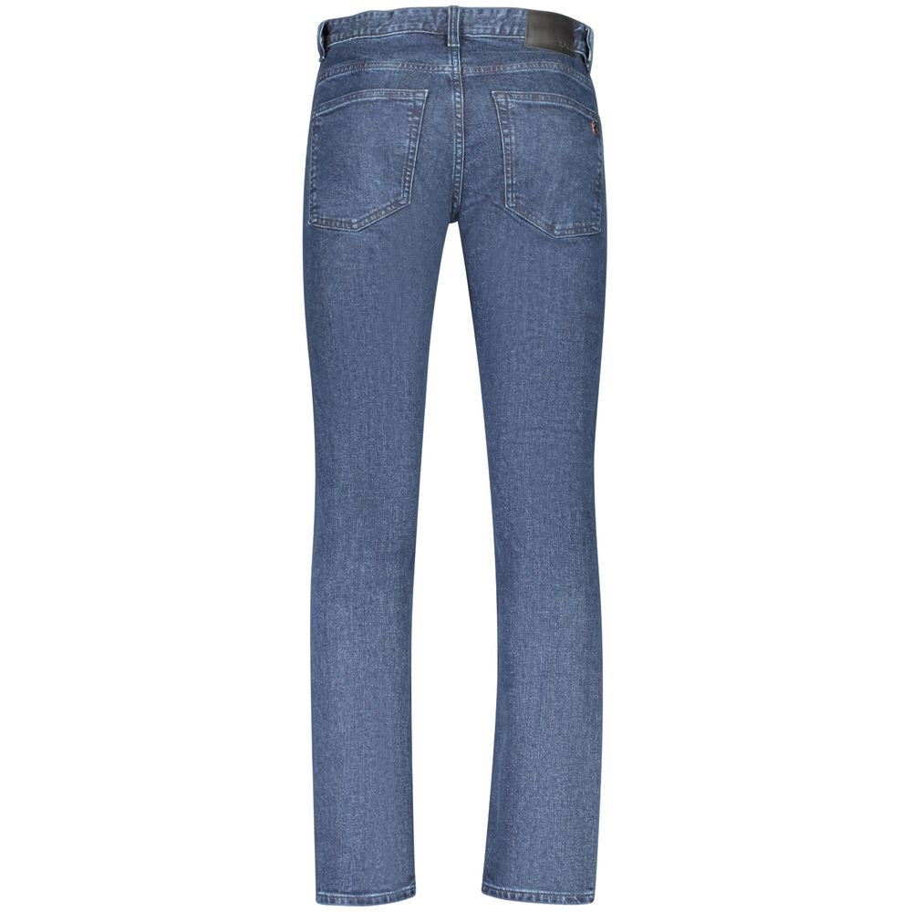 Hugo Boss Blaue Baumwolle Herren Slim Fit Jeans