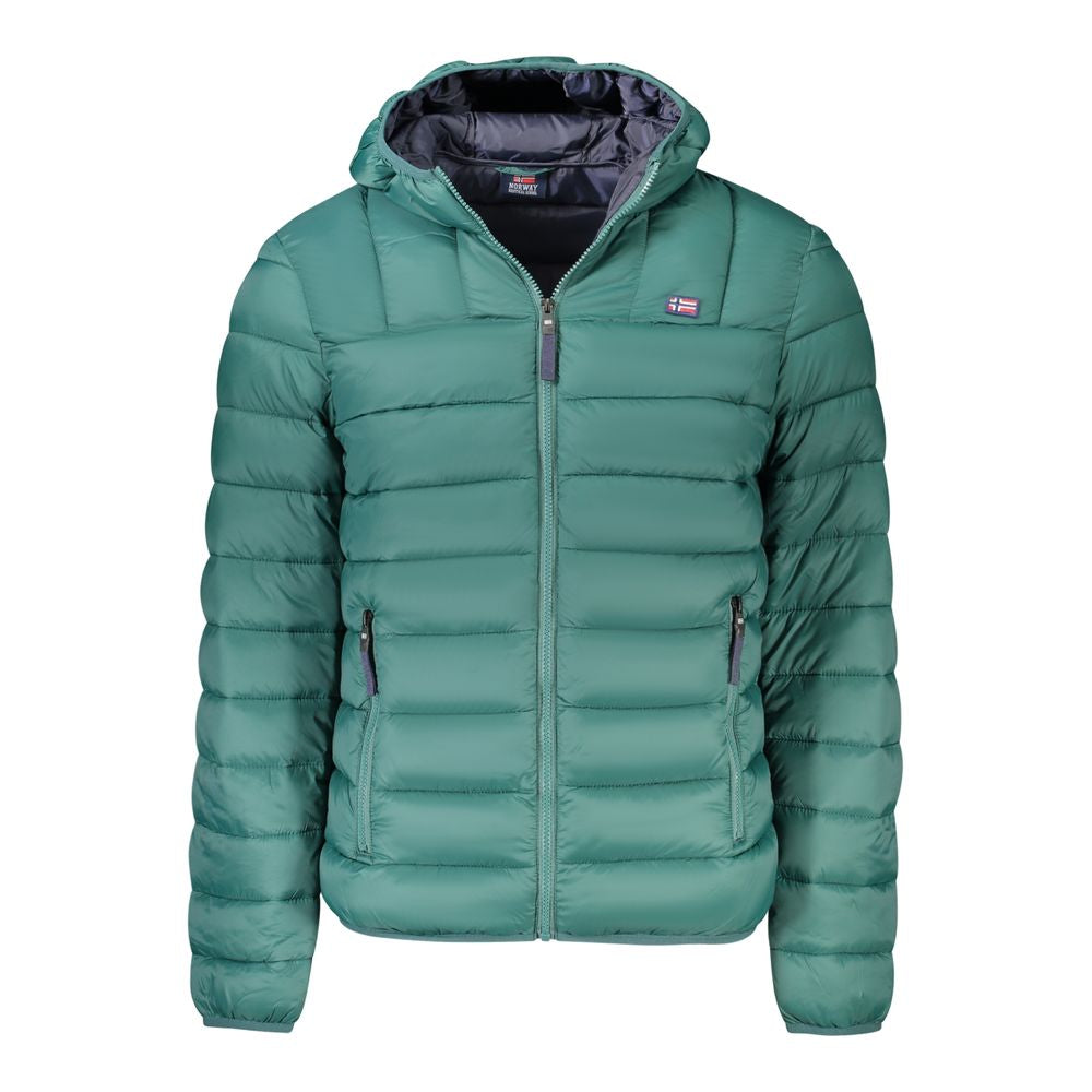 Norway 1963 Grüne Polyamid Herren Jacke