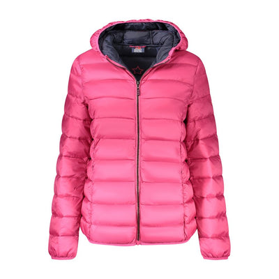 Norway 1963 Rosa Polyamid Damen Jacke