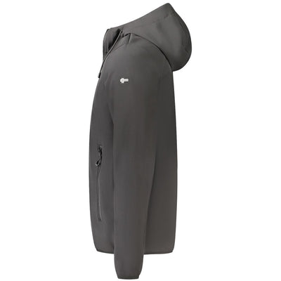Norway 1963 Schwarze Polyester Herrenjacke