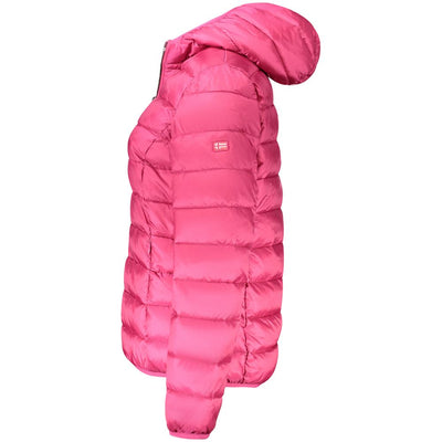Norway 1963 Rosa Polyamid Damen Jacke