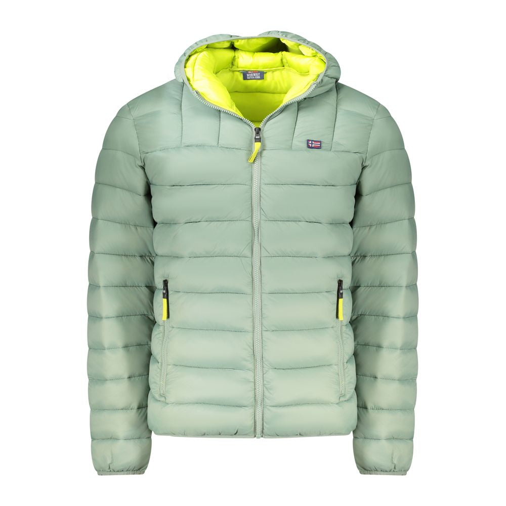 Norway 1963 Grüne Polyamid Herren Jacke