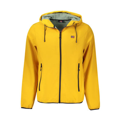 Norway 1963 Gelbe Polyester Herrenjacke