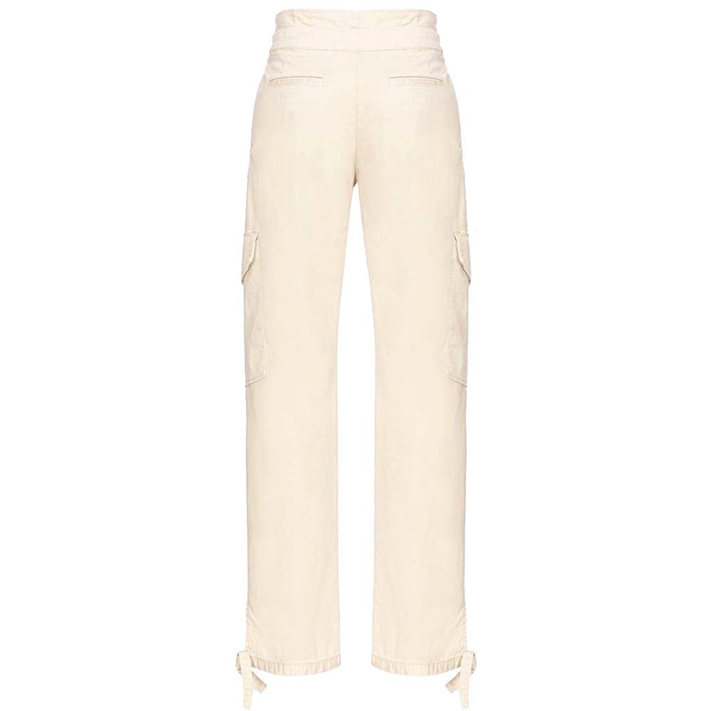 PINKO Weiße Baumwolljeans &amp
