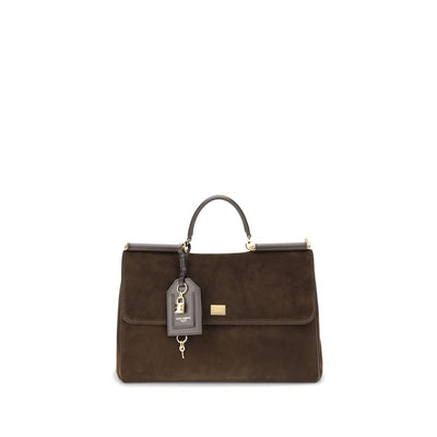 Dolce & Gabbana Sicily Wildleder Handtasche