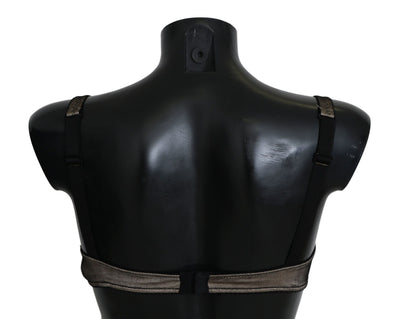 Dolce & Gabbana Braun Regg Balconcino Imbottito BH Unterwäsche